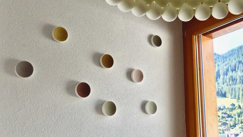 damit entsteht Wandschmuck