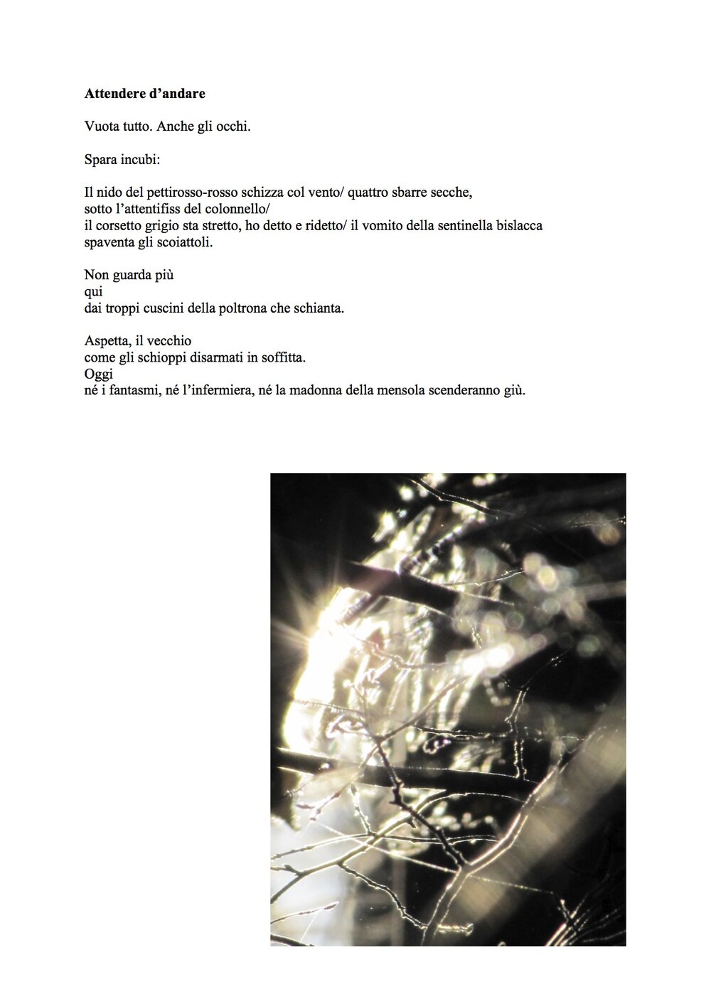 Attender d'andare